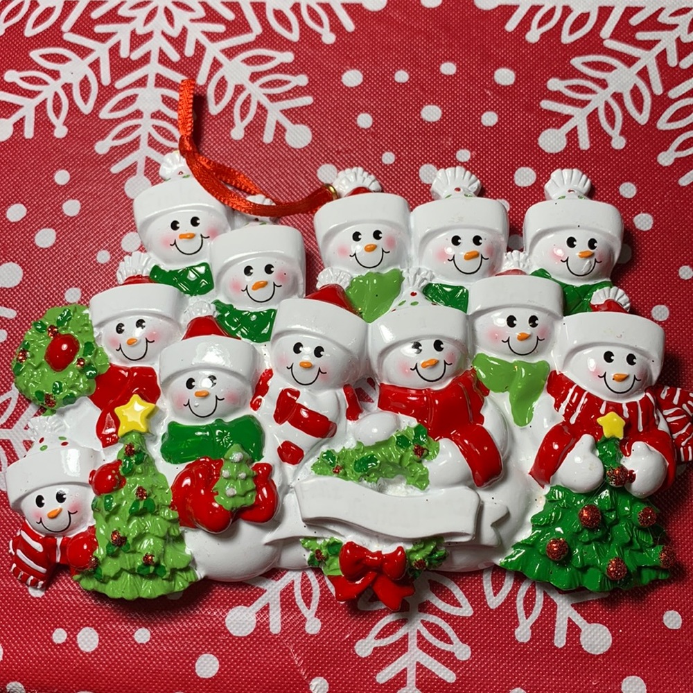 Personalized your family for Christmas gift 12 namespace